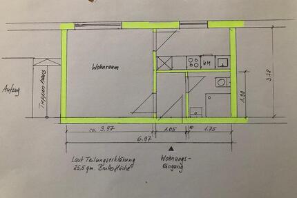 1 Zimmer Wohnung - 189.000,00&nbsp;EUR Kaufpreis, ca.&nbsp; 25,50&nbsp;m&sup2; in München (PLZ: 80639) Nymphenburg