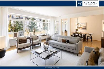 Wohnen im Parkgrundstück - Großzügige 3-Zimmer Wohnung in Menterschwaiger Bestlage - München Untergiesing-Harlaching
