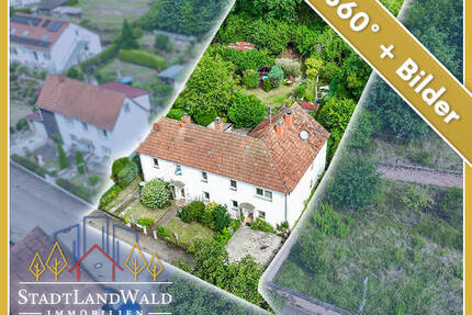 Historisches Zweifamilienhaus in Seenähe und Gartenparadies in Ludwigswinkel