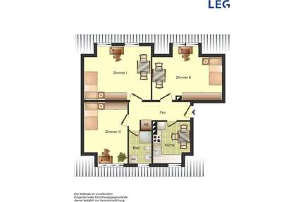 Wohnung zum Mieten in Düsseldorf 927,00 € 69.49 m²