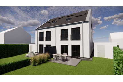 Neubau von 2 modernen Doppelhaushälfte in einer begehrter Baulücke - Hamm Westtünnen