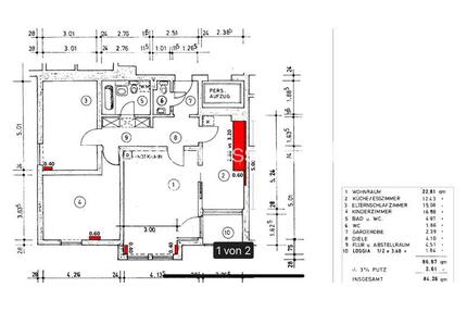 Wohnungsswap - 3 Zimmer, 85 m² - Ruffinistraße, Neuhausen-Nymphenburg, München