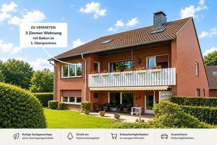 Wohnung zum Mieten in Oberhausen 1.600,00 € 127 m²
