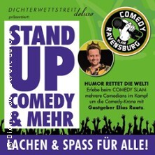 Comedy Slam: Comedy-Show in Ravensburg | Präsentiert von Gastgeber Elias Raatz