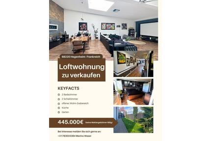 Loft mit Garten & 3 Stellplätzen – 200 m² - Rheinfelden (Baden)