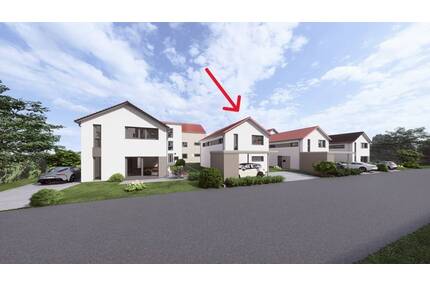 Modernes Massivhaus technikfertig in KfW 40 Bauweise von Hauser Massivbau in Vöhingen - Vöhringen