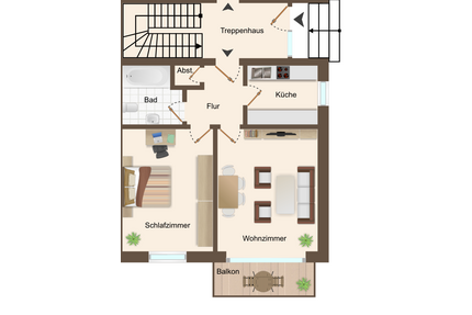 Wohnung zum Kaufen in Melle 165.000,00 € 64.98 m²