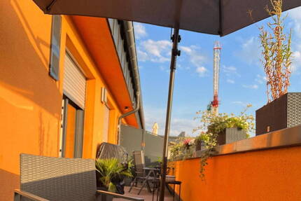 Prinzencarre Krefeld - moderne 4 Zimmer Wohnung - Terrasse Südseite & Tiefgarage & Aufzug