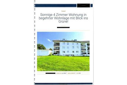 Sonnige 4-Zimmer-Erdgeschosswohnung mit Balkon & Gartenzugang in begehrter Wohnlage - Troisdorf