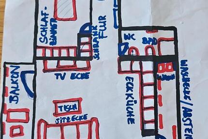 2 Zimmer Wohnung - 900,00&nbsp;EUR Kaltmiete, ca.&nbsp; 60,00&nbsp;m&sup2; in Hanau (PLZ: 63452) Lamboy