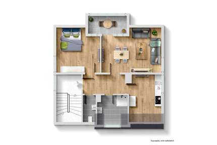 Wohnung zum Mieten in Reutlingen 620,00 € 44 m²