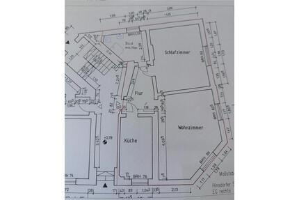 Dessau -Mitte - 332,00&nbsp;EUR Kaltmiete, ca.&nbsp; 66,00&nbsp;m&sup2; in Dessau-Roßlau (PLZ: 06842)