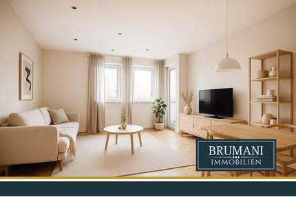 BRUMANI | Geräumige 3-Zimmer-Wohnung mit Loggia, Tageslichtbad und Außenstellplatz in FR-Landwasser - Freiburg im Breisgau