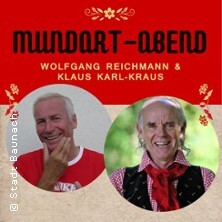 Mundart-Abend - Wolfgang Reichmann & Klaus Karl-Kraus