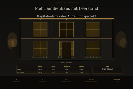 MFH als Kapitalanlage Faktor 18 oder Aufteilungsobjekt - Berlin Reinickendorf