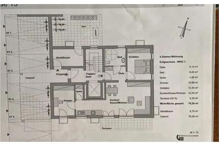 Neubau Mietwohnung mit großer Terrasse - Singen (Hohentwiel)