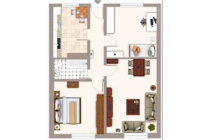 Wohnung zum Mieten in Mönchengladbach 649,00 € 68.09 m²