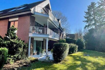 RESERVIERT ! RUHIGE PREMIUM TERRASSENWOHNUNG MIT GARAGE - Hamburg Volksdorf