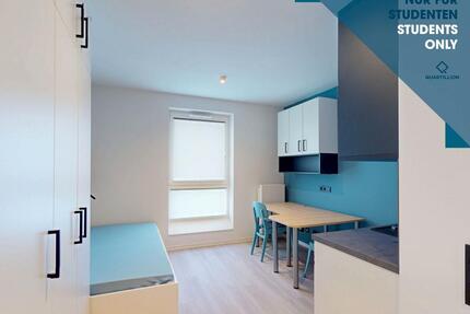Neubau-Studentenapartment im Quartillion – möbliert & top Lage! - Wiesbaden Klarenthal