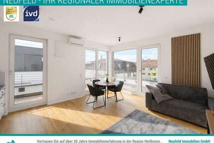 Wohnung zum Mieten in Heilbronn 1.109,00 € 59.59 m²