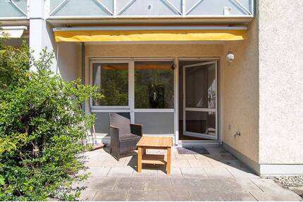 Zentrale 3-Zimmer Gartenwohnung - Unterhaching