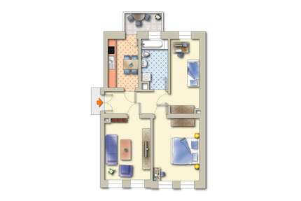 Wohnung zum Kaufen in Leipzig 219.000,00 € 74.3 m²