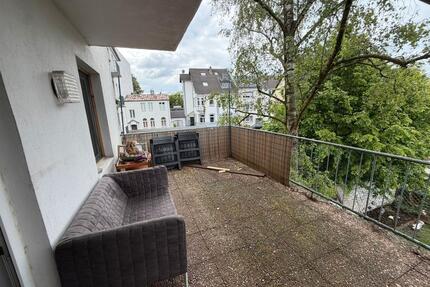 2ZKDB, 80 qm, zentrumsnah, Riesenterrasse - Krefeld