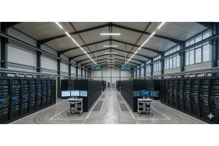 Gewerbehalle als Rechenzentrum - 10,00&nbsp;EUR Kaltmiete, ca.&nbsp; 2.000,00&nbsp;m&sup2; in Ahlen (PLZ: 59227)