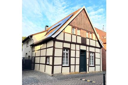Traditionelles Stadthaus in Telgte mit Garten
