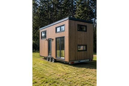 Tiny House Wochenendhaus Wohnung Strom Wasser Haus Ferienhaus - Rodenbach