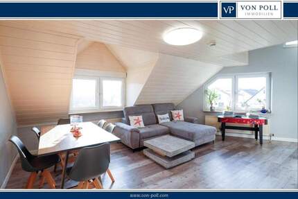 Großzügige Maisonette-Wohnung mit Balkon & Garage in Zeutern - Ubstadt-Weiher