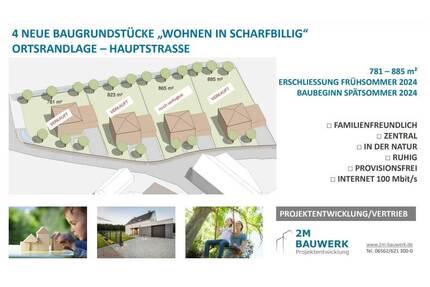 D-SCHARFBILLIGBITBURG - Letztes Baugrundstück noch frei - Ortsrandlage