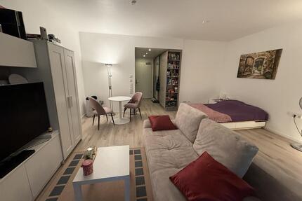 Wunderschöne, große 1-Zimmer-Wohnung mit Wintergarten, vollmöbliert - München Bogenhausen