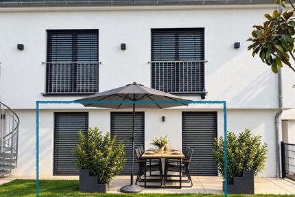 Möblierte 2-Zimmer-Wohnung mit Terrasse für Pendler - Waiblingen Bittenfeld