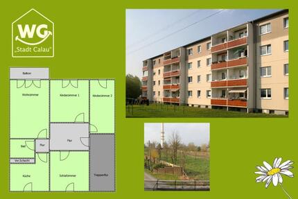 4 Zimmer Balkon+ Einbauküche - 450,00&nbsp;EUR Kaltmiete, ca.&nbsp; 76,00&nbsp;m&sup2; in Calau (PLZ: 03205)