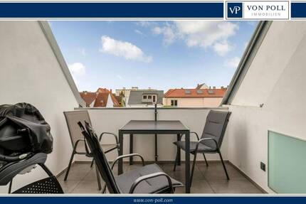 Stilvolle Dachgeschosswohnung mit sonniger Loggia, Sauna und Garage - Viernheim