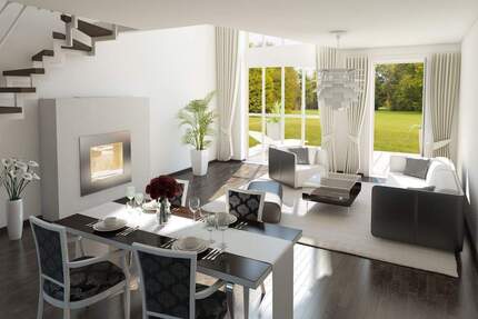 Wohnpark Sonnenaue: KfW Effizienzhäuser Exklusives, familienfreundliches Wohnen in außergewöhnlicher Lage - Neubau auch mit Untergeschoss - Dresden Löbtau-Süd