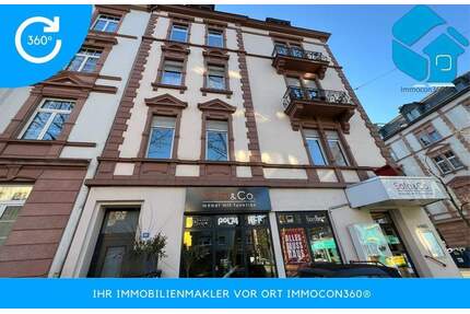 Schöne 5-ZKB Altbauwohnung im 1. OG in Frankfurt-Sachsenhausen!