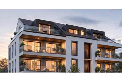 2 Zimmerwohnung 45qm Neubau 1.OG Balkon KFW40 QNG ab 1% Zinsen - Kaufbeuren