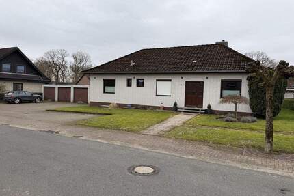 Modernisierter Bungalow mit 4 Garagen in bevorzugter Lage von Cadenberge.