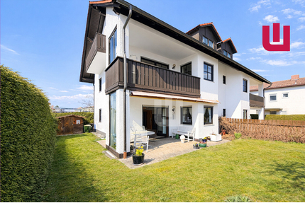 WINDISCH - Gepflegte und sonnige 3-Zimmer- Gartenwohnung zentral in Gilching - nur 40m zur S-Bahn!