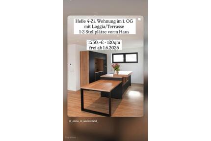 Luxuriöse Wohnung inkl. Loggia Balkon ab 1.6. in Pforzheim