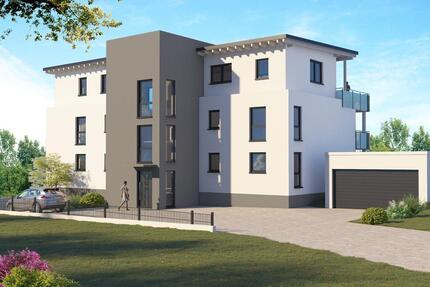 Neubau Penthouse mit Schlossblick, Aufzug & großer Dachterrasse - Braunfels