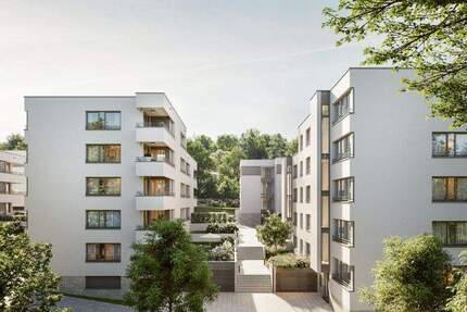 Moderne 3-Zimmer-Wohnung mit Garten - Ludwigsburg Mitte