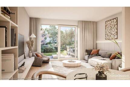 Gartenwohnung mit 4 Zimmern, 2 Bädern, davon 1 mit Tageslicht und Süd-Westterrasse - Haar Gronsdorf