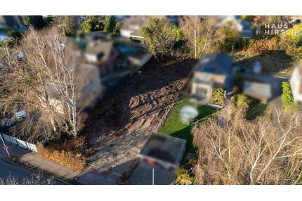 Attraktives Baugrundstück für Doppelhaus+EFH nahe Hamburg - Schenefeld