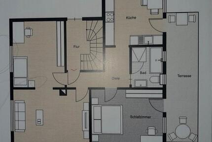 Wohnung Pohlheim Grüningen 85qm mit Terrasse