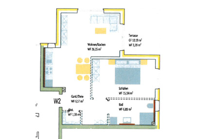 Barrierearme 2-Zimmer Erdgeschosswohnung in 49186 Bad Iburg