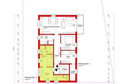 Wohnung zum Kaufen in Groß-Bieberau 132.850,00 € 31 m²
