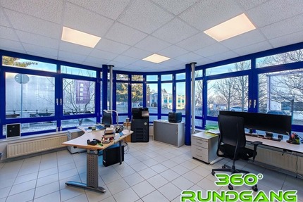 Bürofläche in Pliezhausen mit 4 Einzelbüros und 8 PKW Stellplätzen